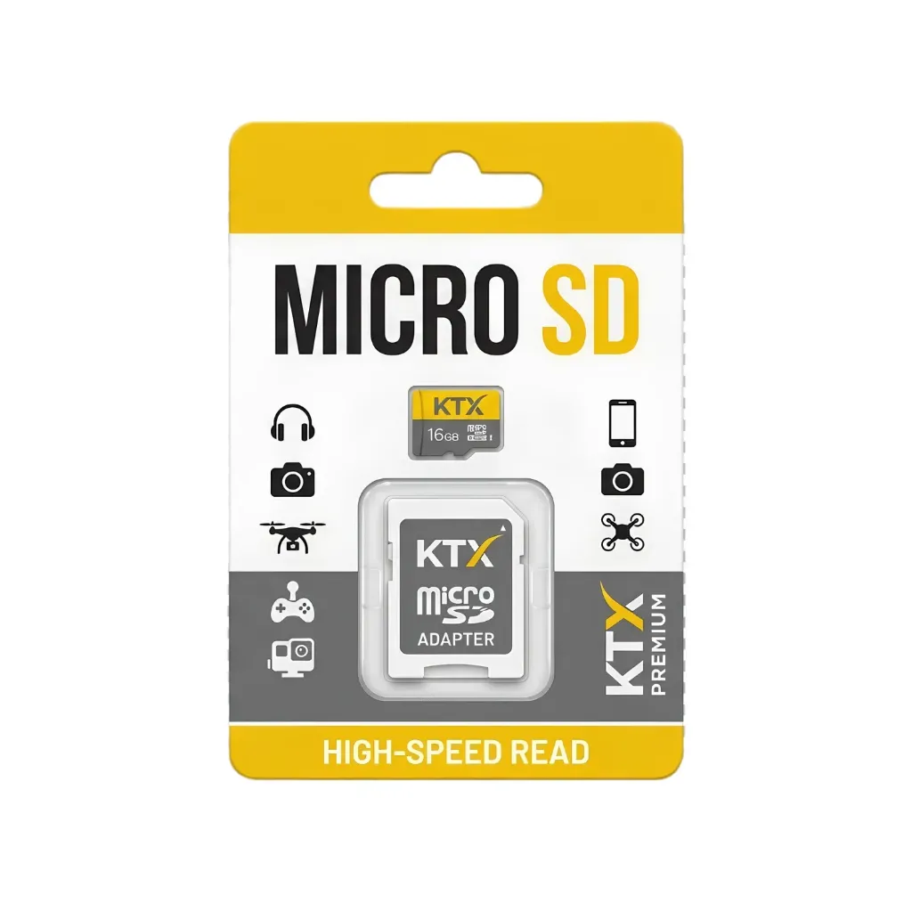 MEMORIA MICRO SD 16GB KTX