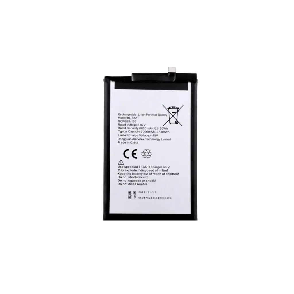 BATERIA TECNO POVA 2 POVA 3 BL68AT