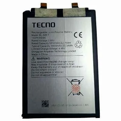 [1389] BATERIA TECNO POVA 5 POVA 5 PRO  SPARK 7 7T BL58CT BL58ET