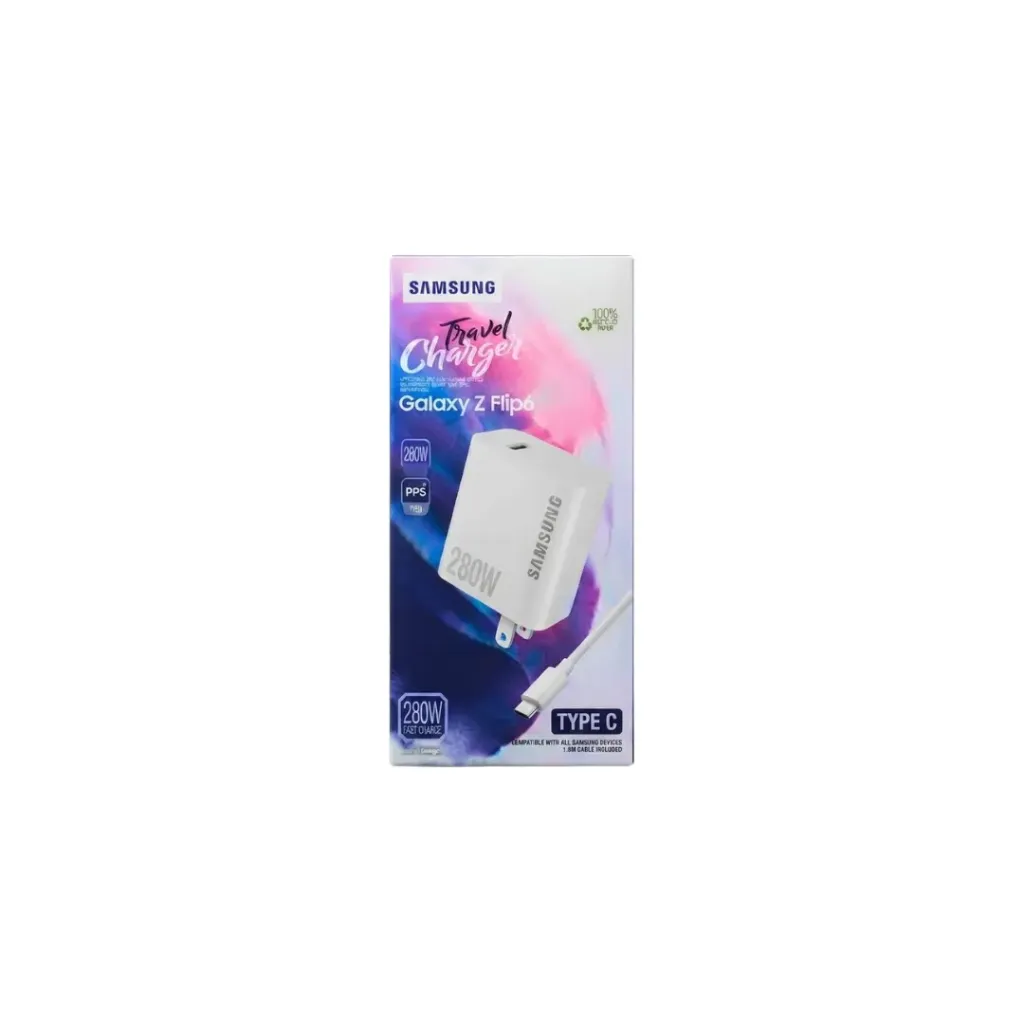 CARGADOR SAMSUNG 280W TIPO C FAST CHARGER