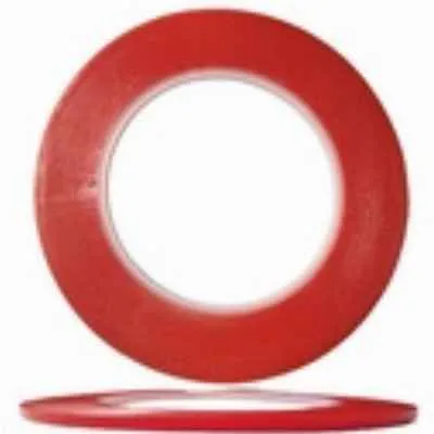 [1647] CINTA DOBLE FAX ROJA DELGADA PEQUEÑA