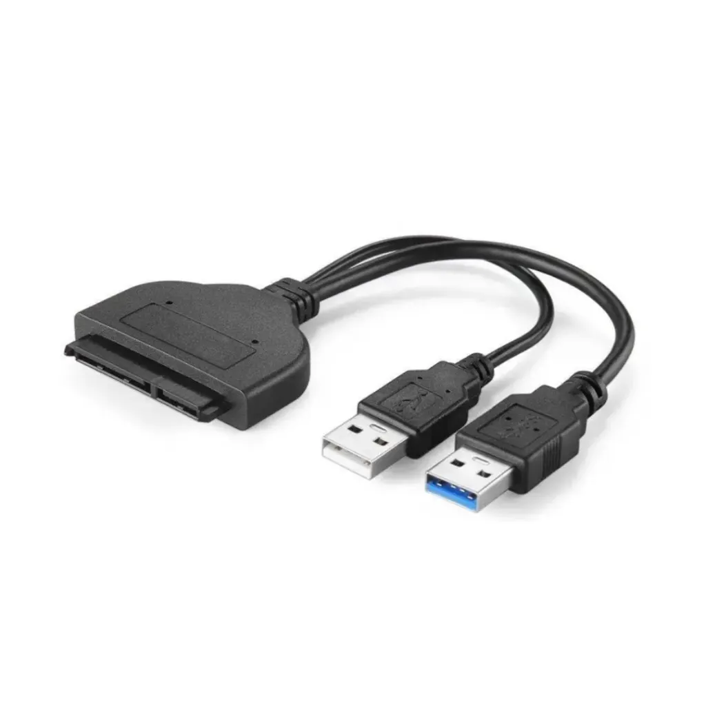 [3029] CABLE SATA A DOBLE USB PARA DISCO DURO