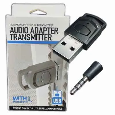 [3067] Adaptador de Audio inalAmbrico para juegos receptor para PS5 PS4 consola de juegos