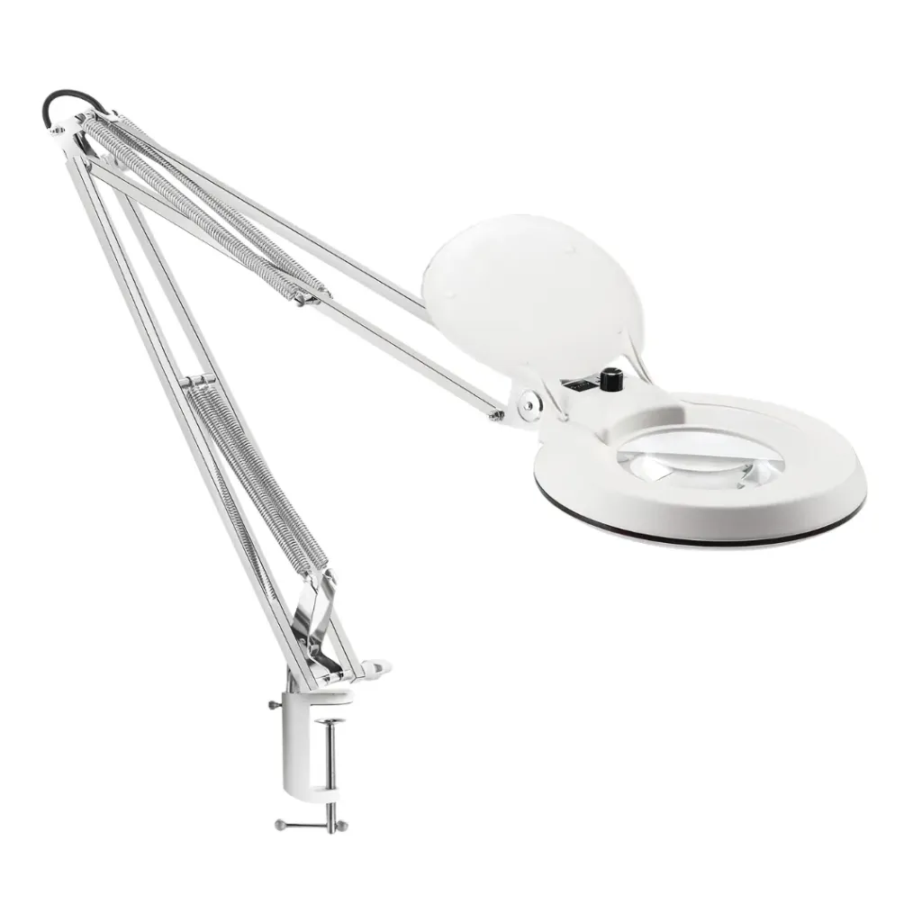 [3477] LAMPARA LUPA BRAZO ROBOTICO PRENSA