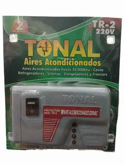 PROTECTOR DE VOLTAJE REFRIGERACION 220 VOLTIOS TR2