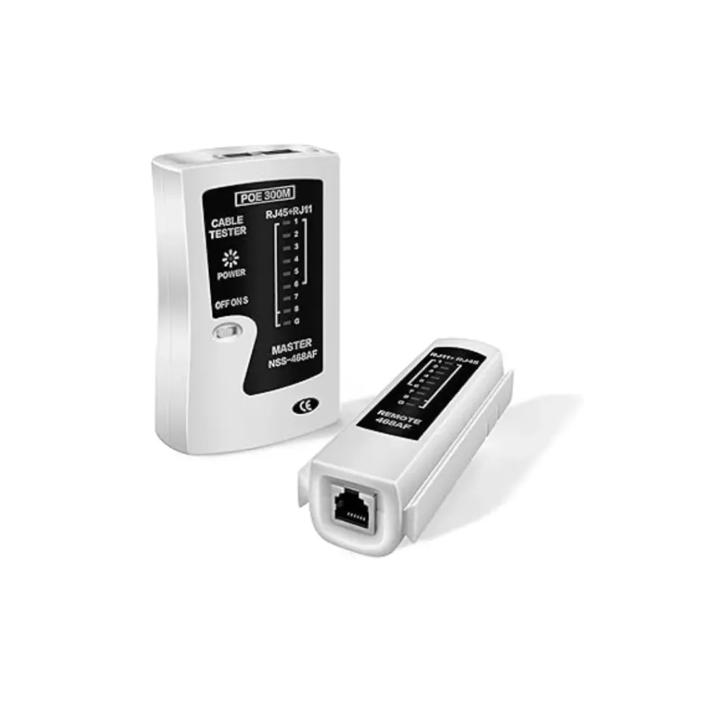 PROBADOR DE CABLE DE RED LAN UTP RJ45 RJ11