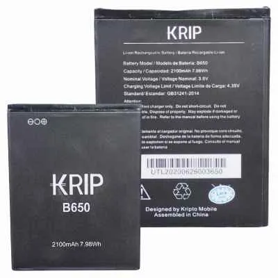[1903] BATERIA KRIPP K65 B650