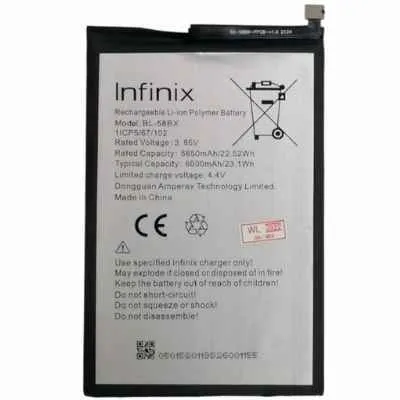 [2254] BATERIA INFINIX HOT 10S HOT 11 PLAY HOT 10 PLAY HOT 12 PLAY 58BX