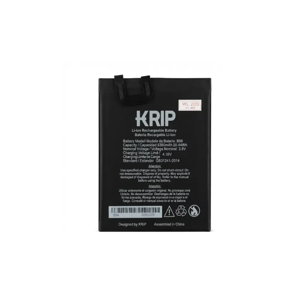 [2754] BATERIA KRIP B66 K66