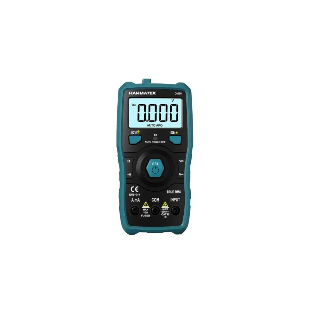 [2792] TESTER MULTIMETRO AUTORANGO HANMATECK DM20