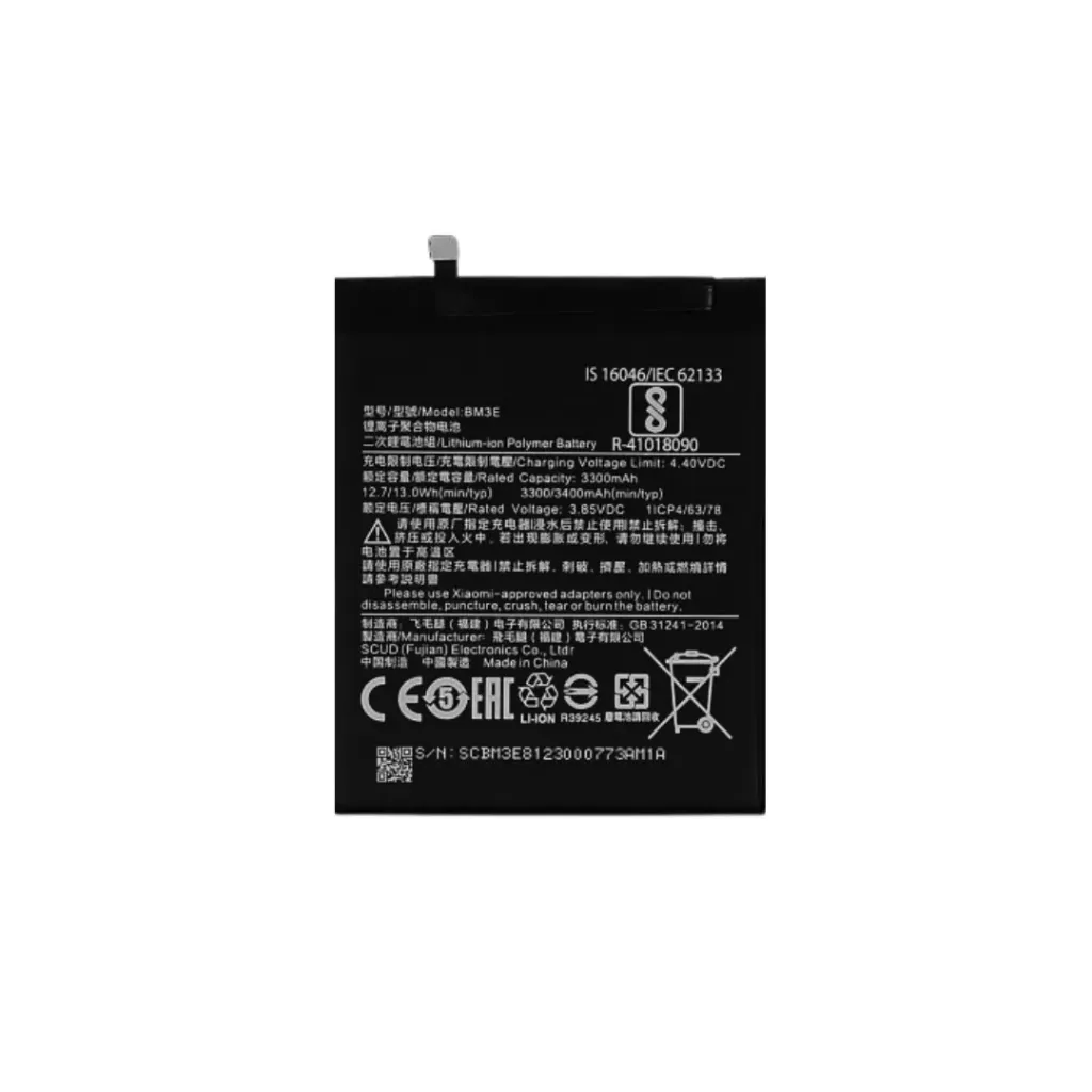 BATERIA XIAOMI MI 8 MI 8 PRO BM3E BN3E