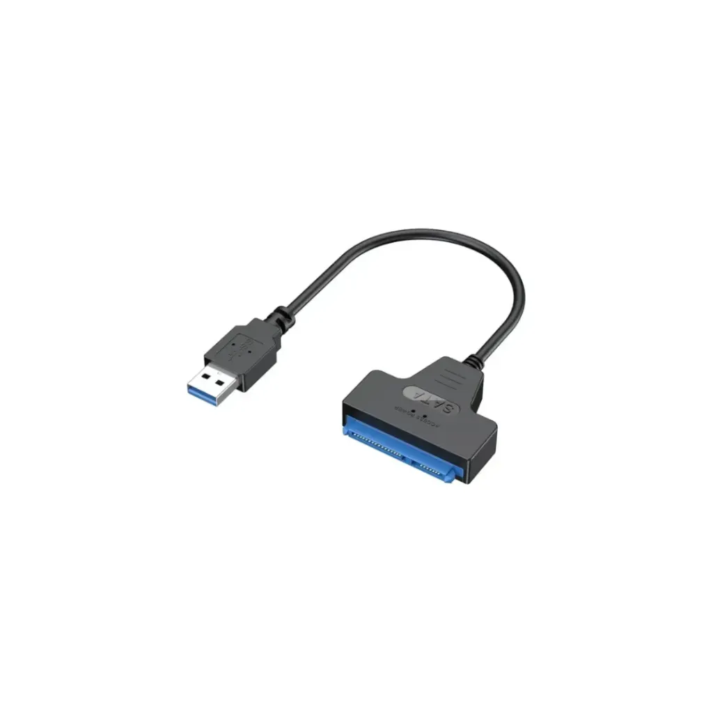 CABLE ADAPTADOR USB 2.0 A SATA CONECTOR ANCHO