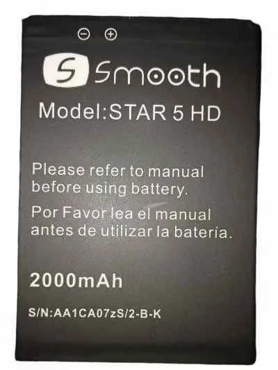 [3166] BATERIA SMOOT STAR 5 HD