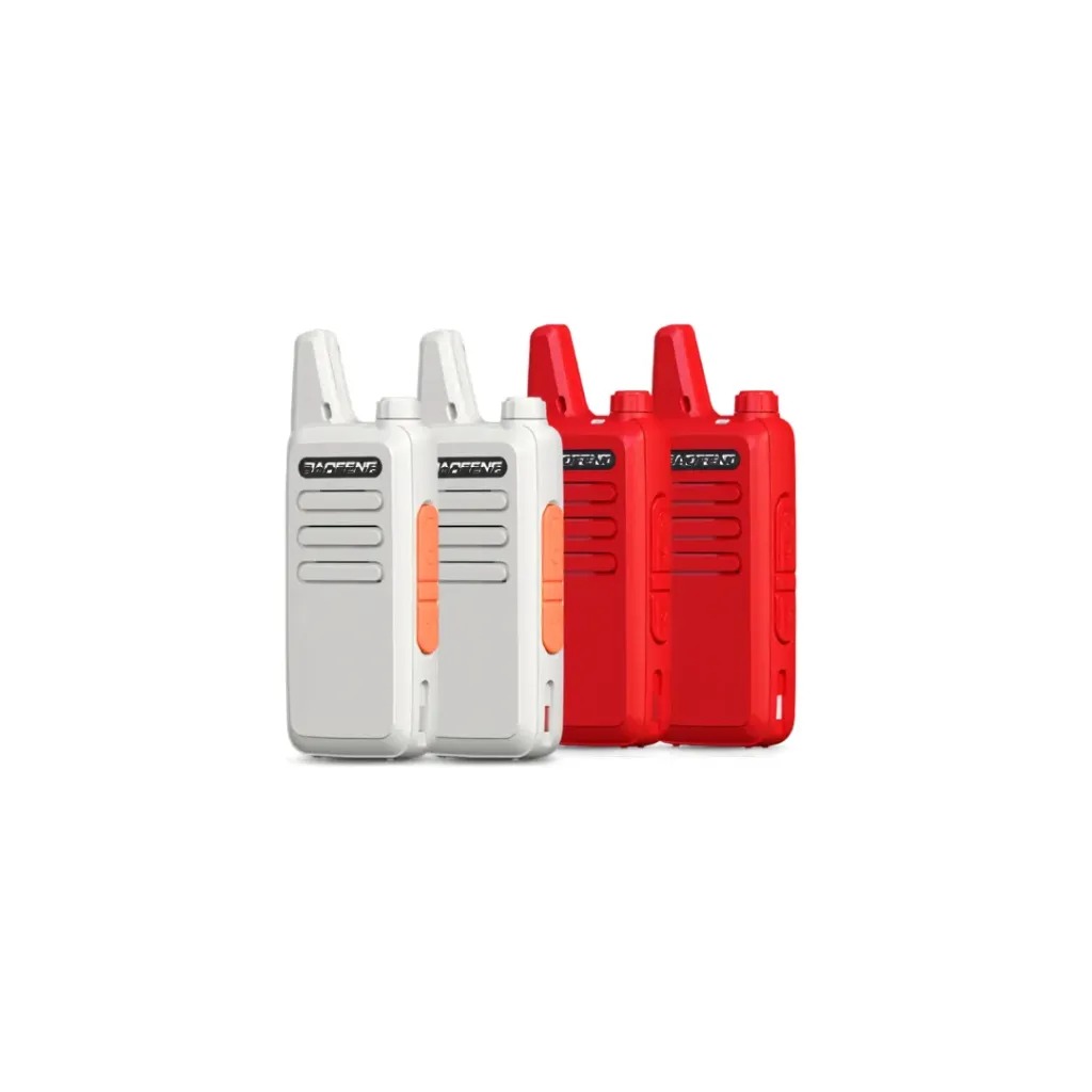 RADIO BAOFENG MINI DE COLORES T20 CON AUDIFONOS X2 UNIDADES