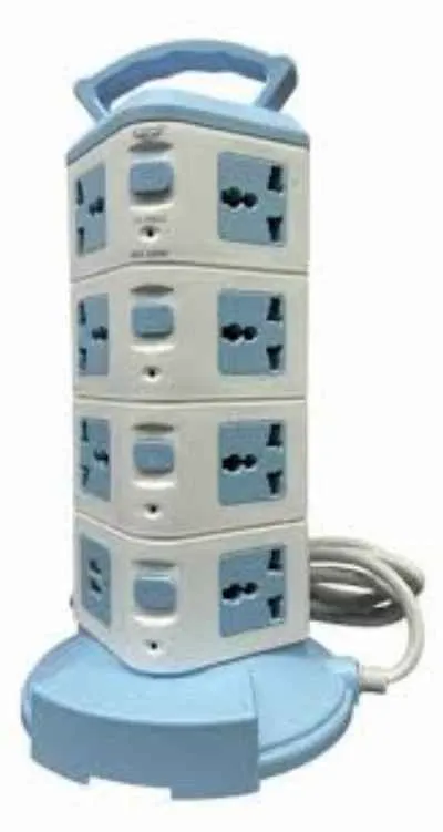 [3399] REGLETA TIPO TORRE 4 PISOS 110V