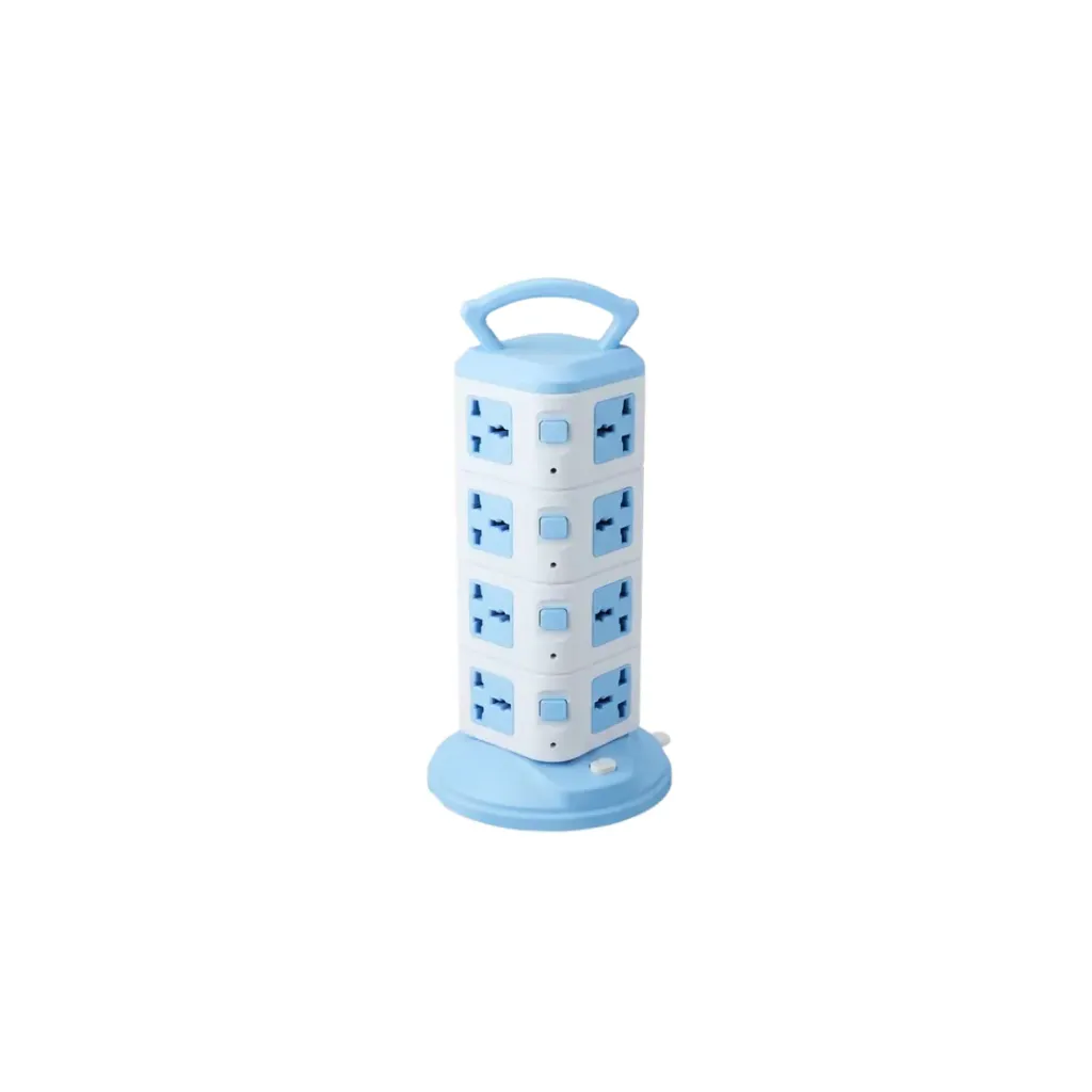 REGLETA TIPO TORRE 4 PISOS 16 ENCHUFES 110V