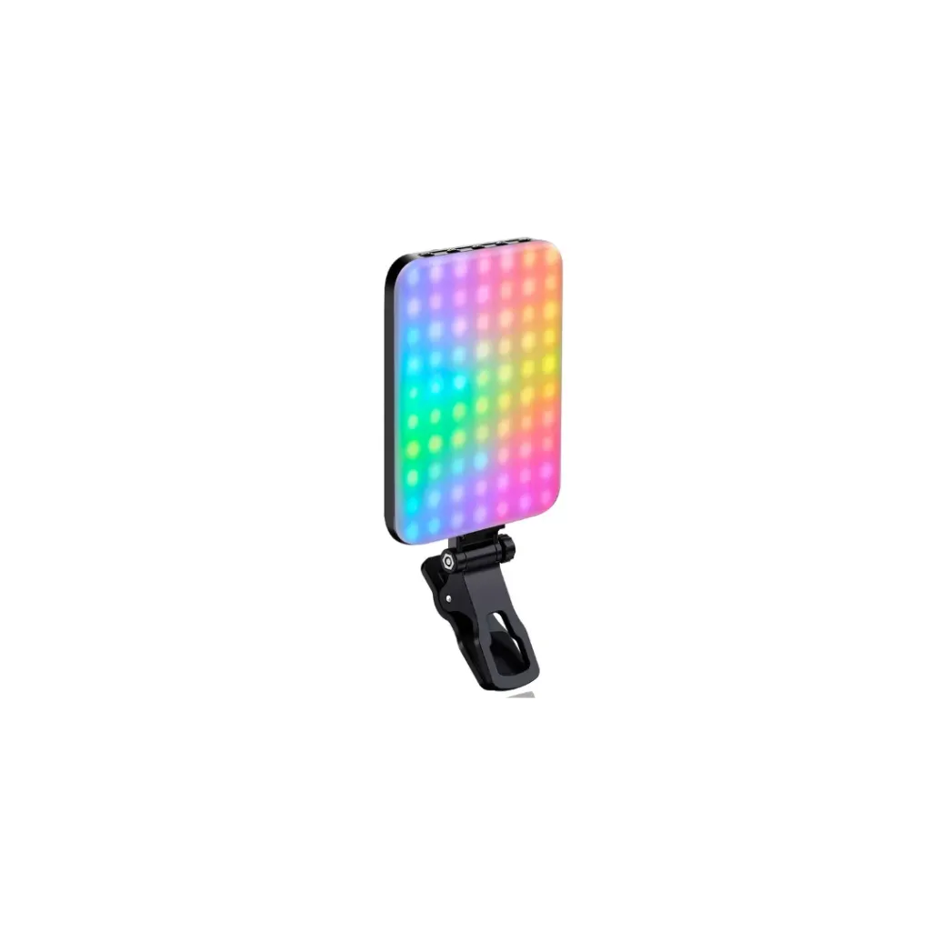 LED RECTANGULAR RGB MULTICOLOR GZ666 PARA SELFIE