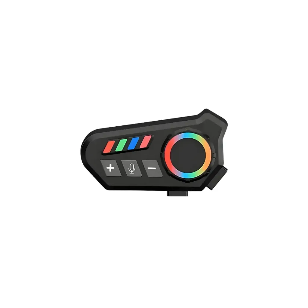 [3447] AUDIFONO BLUETOOTH INTERCOMUNICADOR PARA CASCO DE MOTO MOTORIZADO K06 RGB