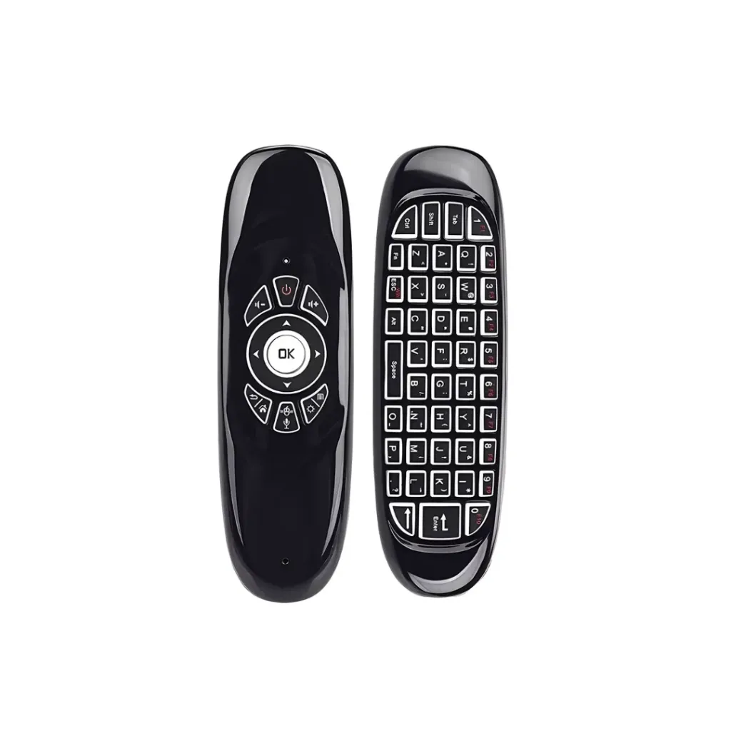 CONTROL UNIVERSAL MINI KEYBOARD PARA TV