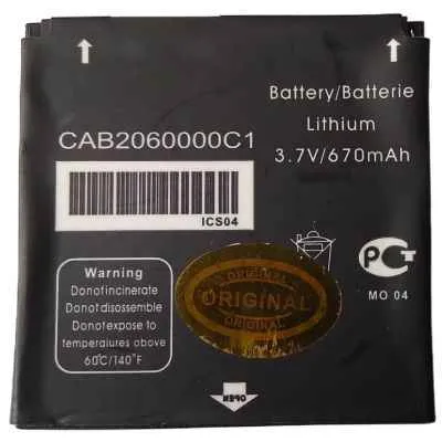 [0021] BATERIA ALCATEL OT708 S520 CAB30M0000C1