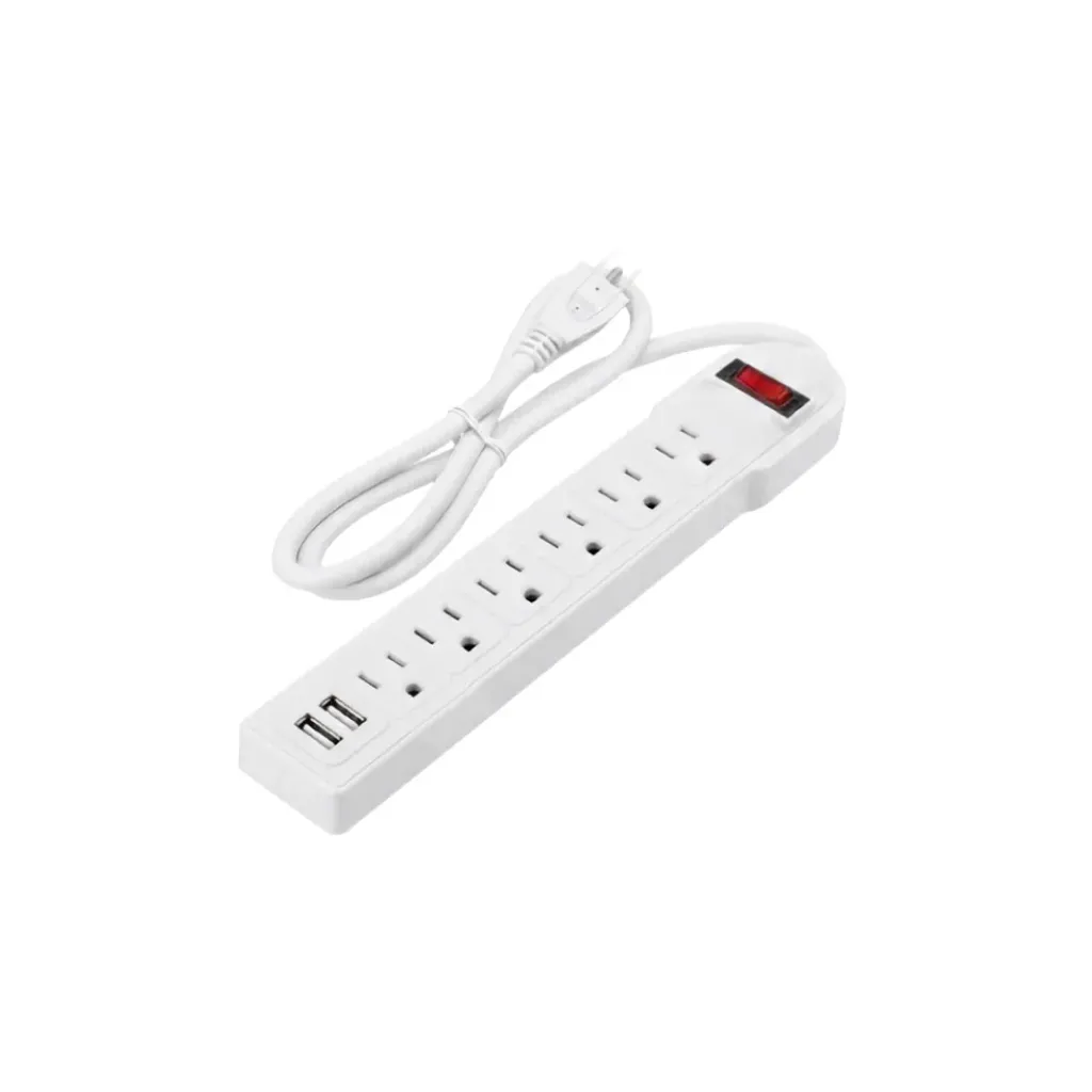 [0068] REGLETA 6 TOMAS 2 USB GM016