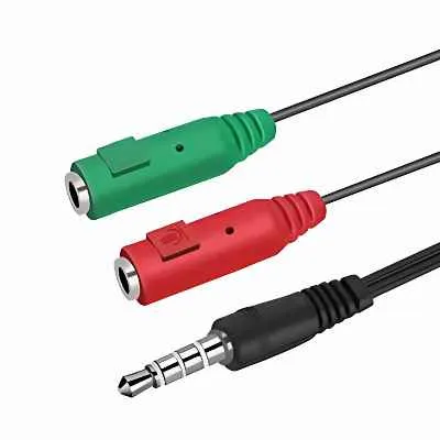 [0283] CABLE AUXILIAR PARA AUDIFONO PC 2X1 HEMBRA