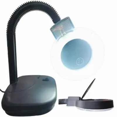 [0383] LAMPARA LUPA YAXUN YX139A PEQUEÑA NEGRA