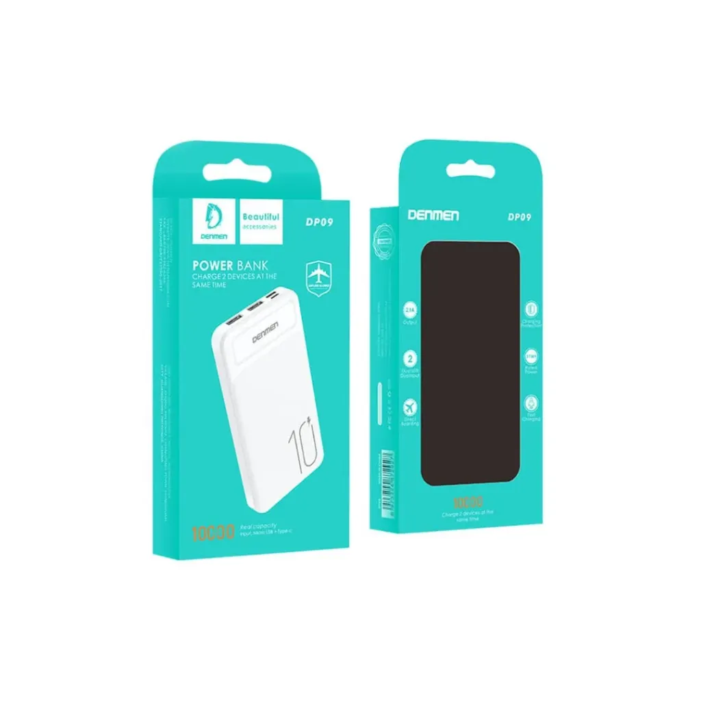 [0389] POWER BANK 10.000MAH DENMEN DP09