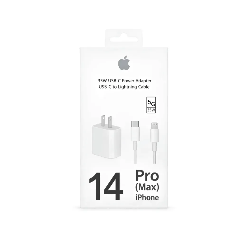 CARGADOR IPHONE LIGHTNING 20W 25W