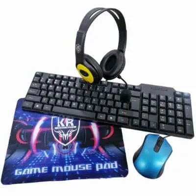 [0851] COMBO TECLADO GAMER 4 EN 1 C53 RGB