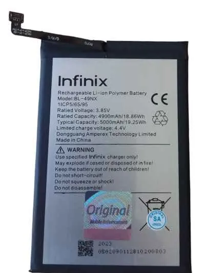 BATERIA INFINIX HOT 30I SMART 7 7HD  BL49NX