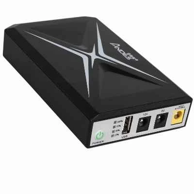 [0928] MINI UPS ROUTER Y MODEN POE43IP 10400MAH DCP018W 9V DC 2A  9V 12V