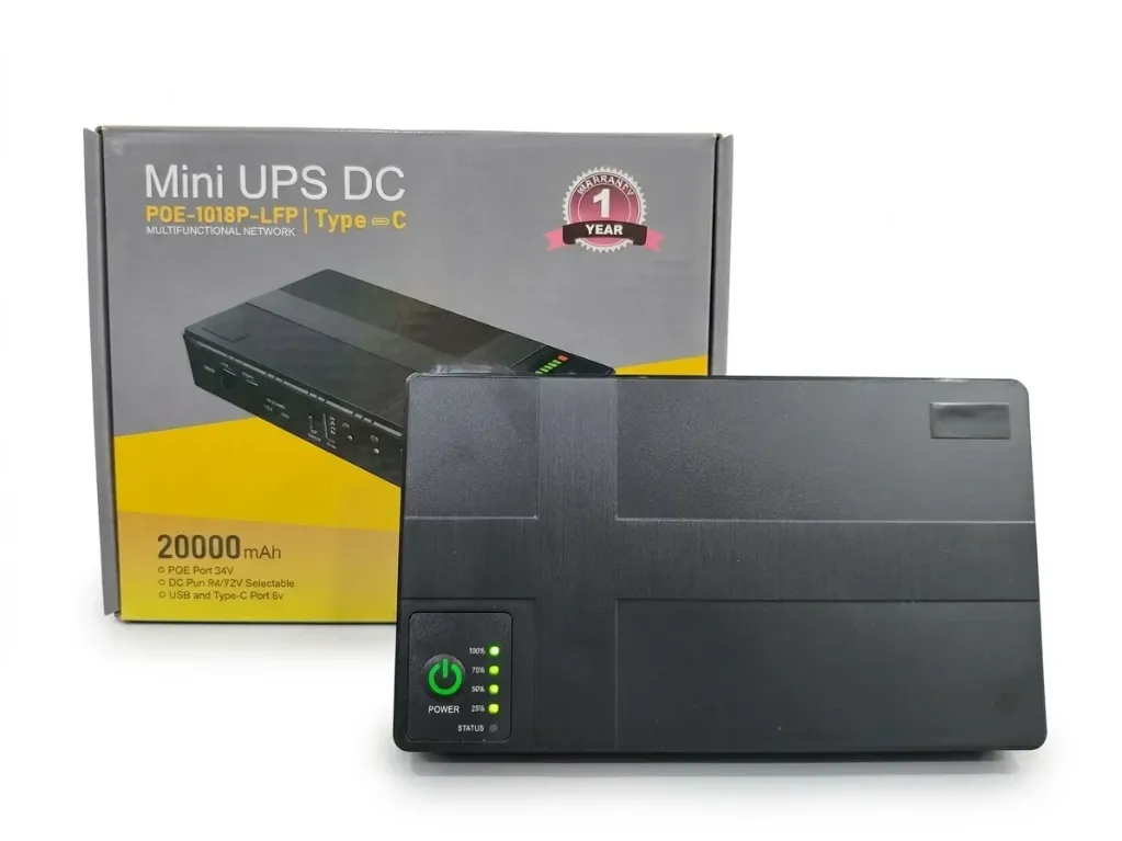 MINI UPS20.000MAH 5V 9V 12V USB 18W