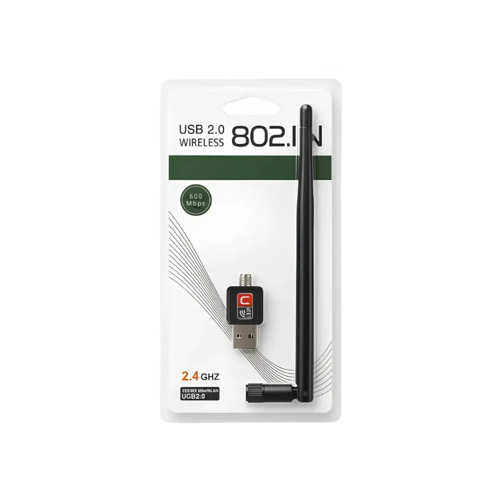 ANTENA WIFI PARA PC USB 600MBPS