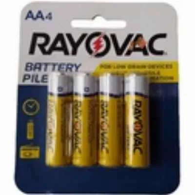 [1711] PILA AA RAYOVAC X4 UNID 2541
