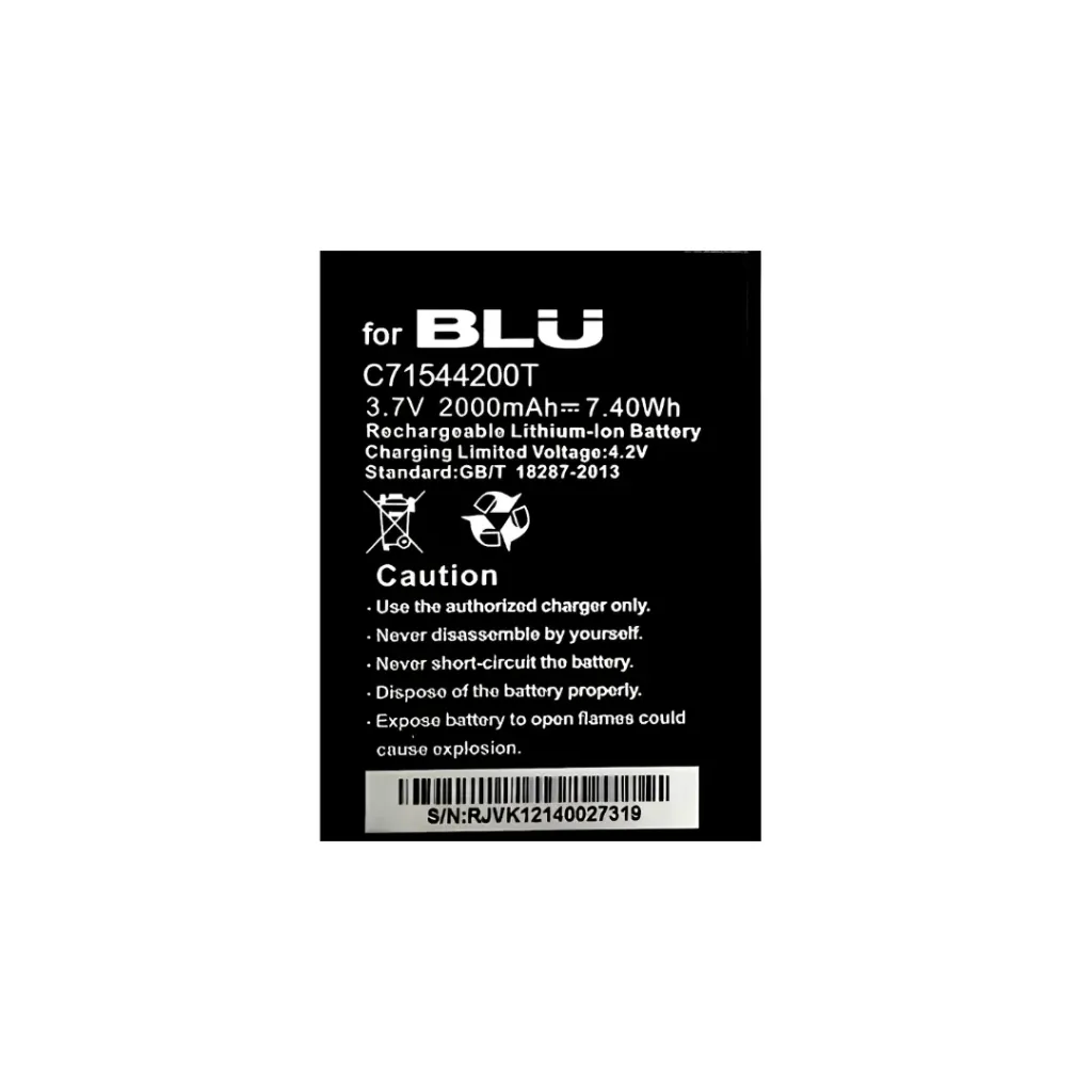 [1755] BATERIA BLU STUDIO G D790 STUDIO C HD STUDIO X C71544200T