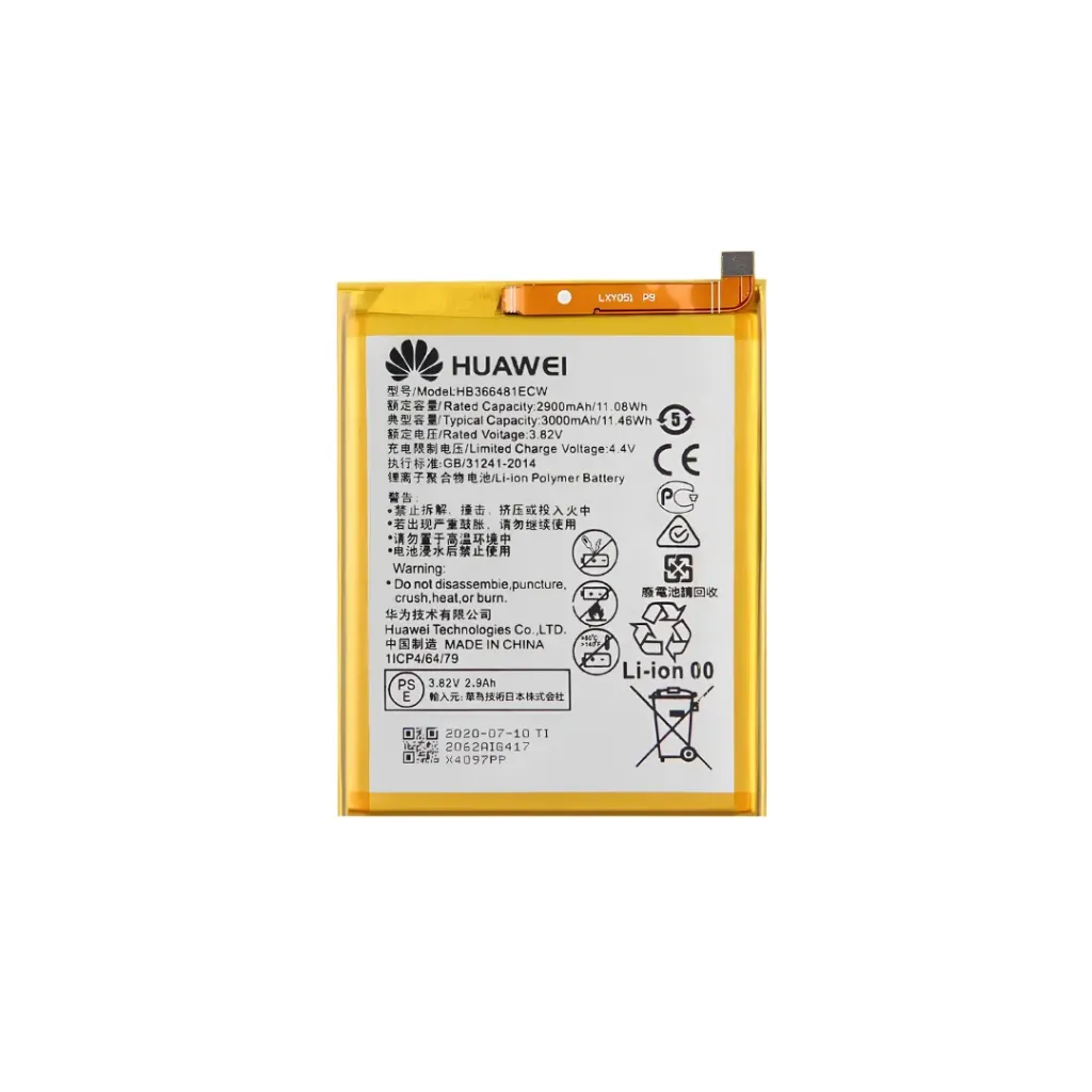 BATERIA HUAWEI HONOR 8 HONOR 8 LITE HONOR 5C P9 P9 LITE P10 LITE Y6 2018 P20 LITE Y7 2018 PSMART 2018 HB366481ECW