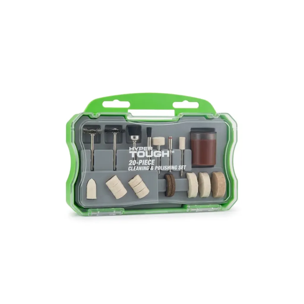 KIT DE LIMPIEZA Y PULIDO PARA DREMEL HYPER TOUGH 20 PIEZAS AU50022A