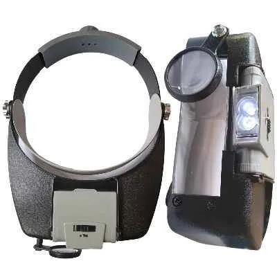 [2832] LAMPARA LUPA VICERA 3 AUMENTOS CON LUZ YAXUN