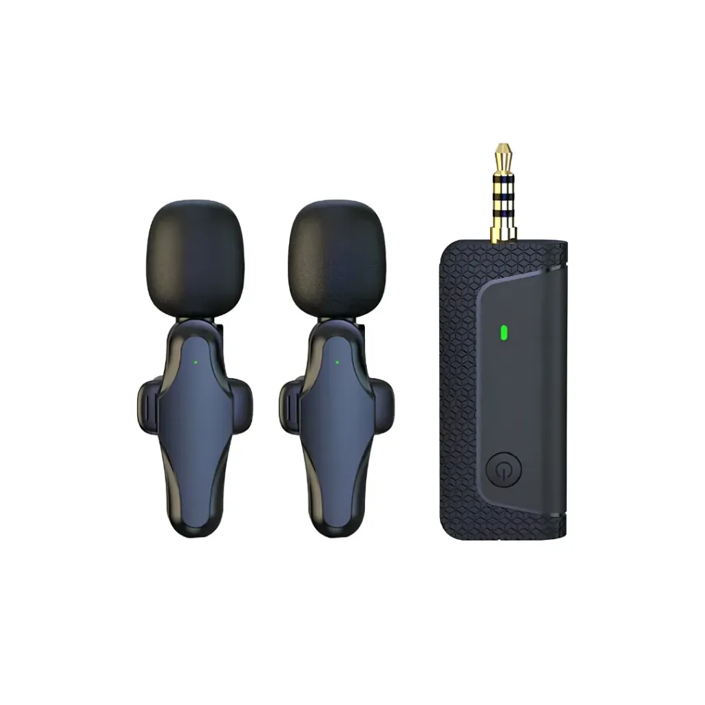 MICROFONO INALAMBRICO K35 PRO PLUG 3.5 UNIVERSAL 2 PIEZAS