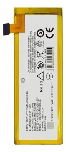 BATERIA ZTE APEX 2 Orange Hi 4G Blade L2 PlusBlade Vec 3G- OFERTA