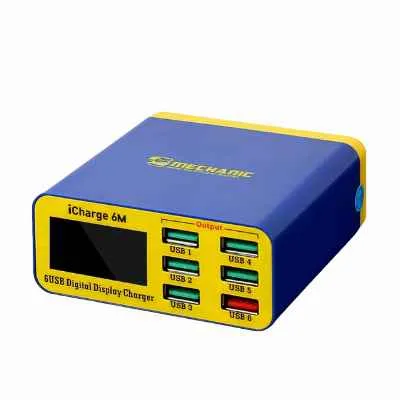 ESTACION DE CARGA MECHANIC ICHARGE  6 USB