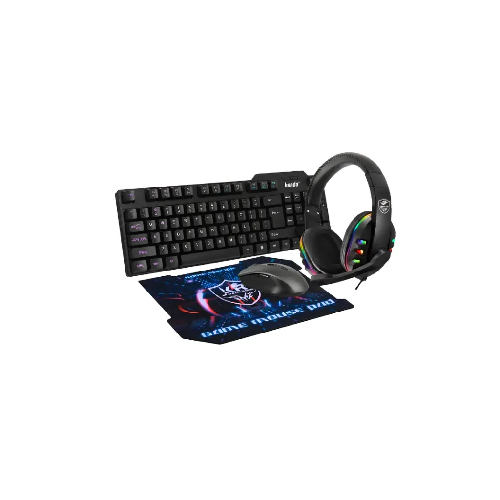 [0463] COMBO TECLADO GAMER 4 EN 1 K50 K60