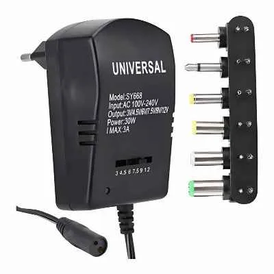 [0565] CARGADOR UNIVERSAL 6 Y 7 PUNTAS REGULABLE ZD668