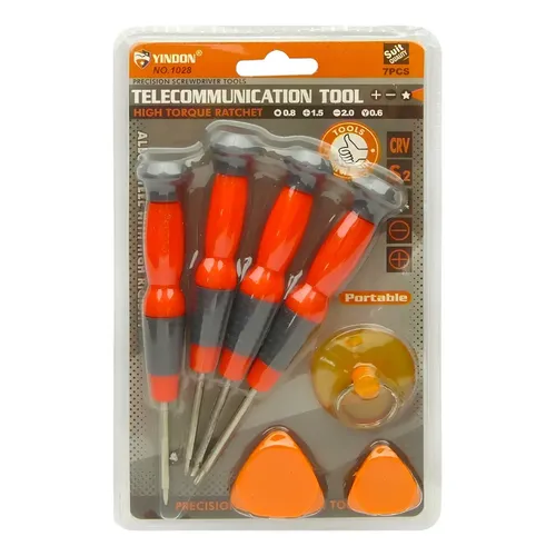 SET DESTORNILLADOR 7 EN 1 YINDON NO1028