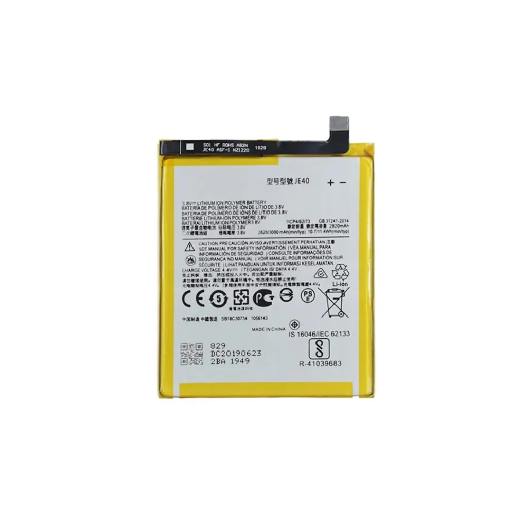 BATERIA MOTOROLA G7 PLAY MOTO ONE MOTO Z3 JE40