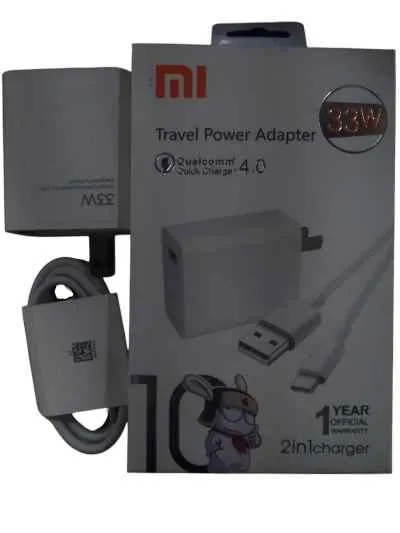 CARGADOR MICRO XIAOMI 33 WATS