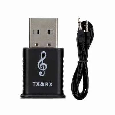 [1933] BLUETOOTH PARA AUTO USB 2 EN 1 CON CABLE PLUS 3.5