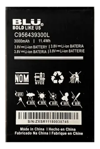 BATERIA BLU G5 PLUS G0190UU C956439300L