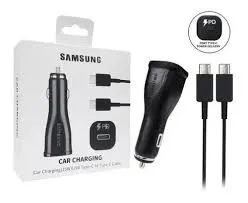 CARGADOR SAMSUNG CARRO 2 EN 1 PLUGIN  25W